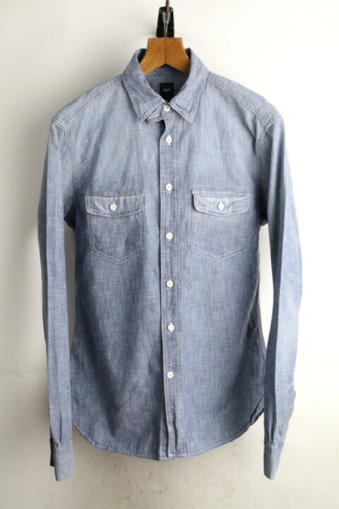 楽天市場 シャンブレーシャツ Gap ギャップ ヴィンテージモデル S 古着 中古 メンズ レディース 古着屋creepdive 楽天市場 シャンブレーシャツ Gap ギャップ ヴィンテージモデル S 古着 中古 メンズ レディース 古着屋creepdive