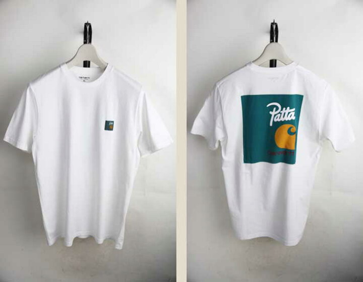楽天市場】カーハート パタ コラボ Tシャツ【XL】超美品 carhartt WIP 