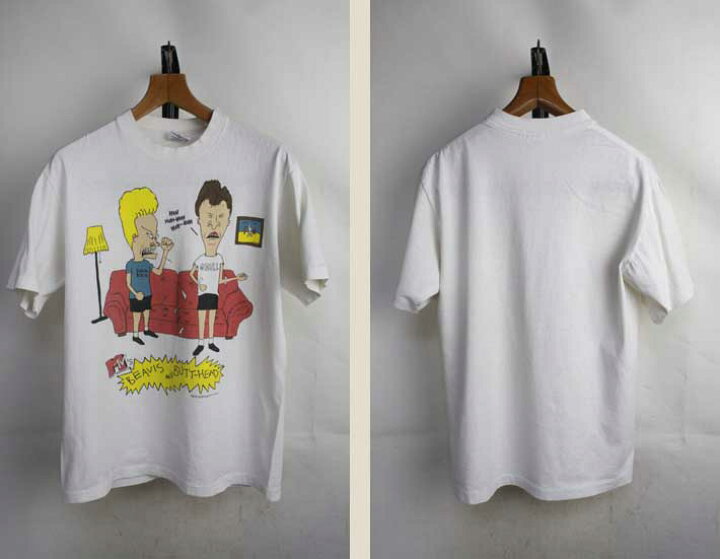 楽天市場】希少 1993年製 MTV ビーバス アンド バットヘッド Tシャツ 