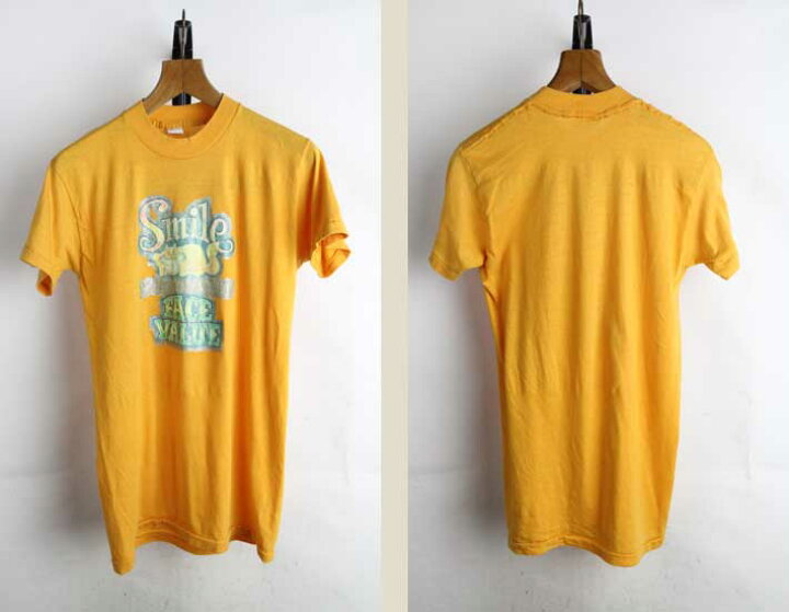 楽天市場】古着 Tシャツ 1980年代 ラメプリント【L】【古着】【中古 