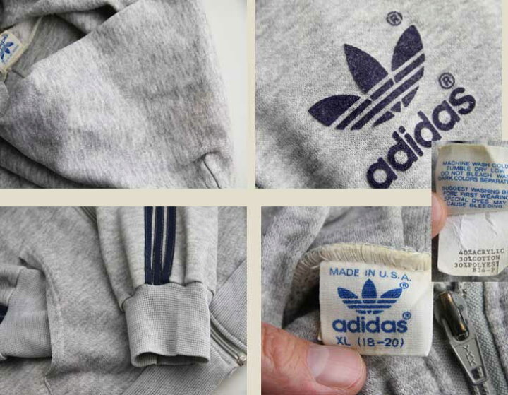 楽天市場】希少!! 80年代 アディダス adidas 3本ライン スウェット 