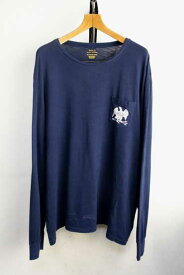 ラルフローレン 長袖Tシャツ Ralph Lauren【XXL】ロンT カットソー アメカジ 半袖【古着】【中古】【メンズ】【男性】【レディース】オーバーサイズ