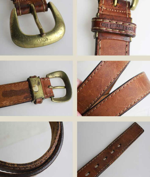 楽天市場】レザーベルト【メンズ】【中古】1980年代 リーバイス Levi 