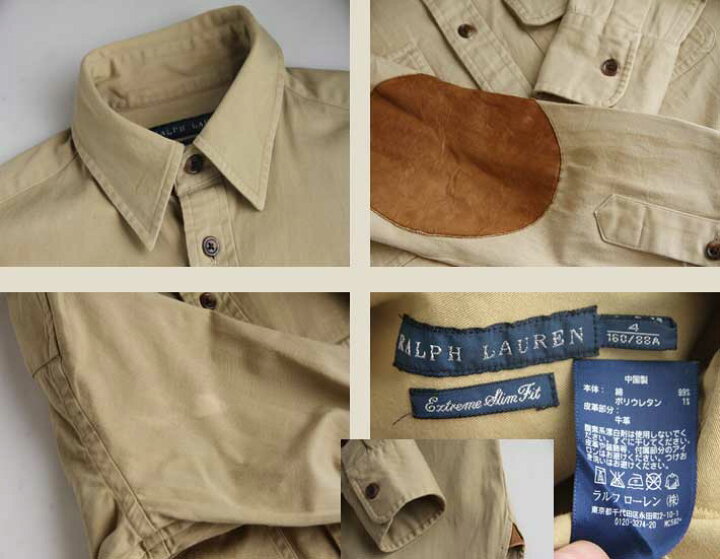 楽天市場】ラルフローレン Ralph Lauren ハンティング 長袖シャツ 【4 