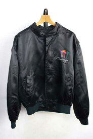 アメリカ製 1990年代 M.A.P. LOS ANGELES サテンジャケット（【XL】相当くらい）【古着】【中古】【メンズ】【レディース】【ヴィンテージ】 【ビンテージ】 【レトロ古着】【vintage】アメカジ 90s 90’s MADE IN USA スカジャン スタジャン スーベニア