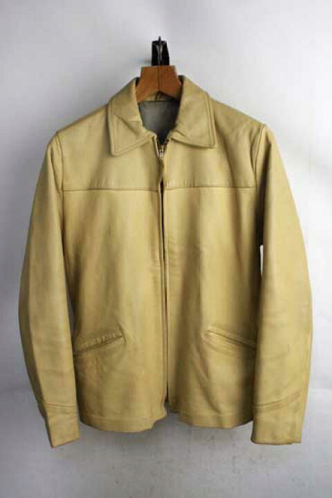 楽天市場】希少 1960年代 vintage ディアスキン（鹿革）レザー  