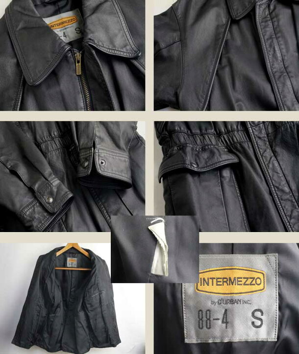 楽天市場】レザーハーフコート【中古】【メンズ】【レディース 