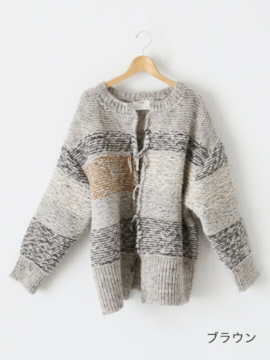 楽天市場】enrica スラブヤーンカーディガン [KNIT161] : クレエ 楽天 