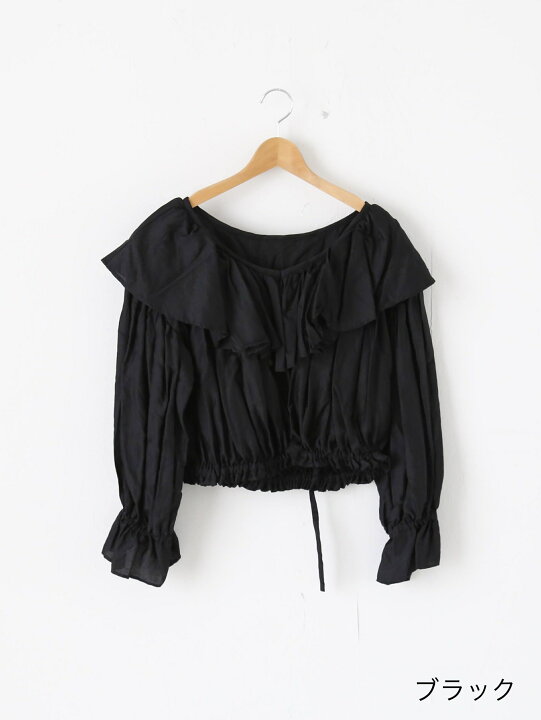 楽天市場】enrica コットンフリルブラウス [BLOUSE141] : クレエ 楽天 