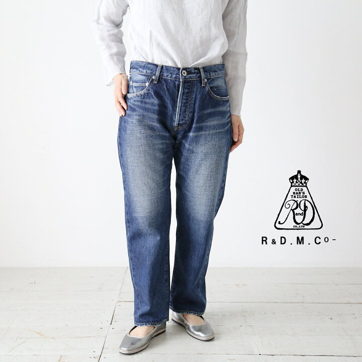 楽天市場】R&D.M.Co- ストレートデニムパンツ(ヴィンテージライク  