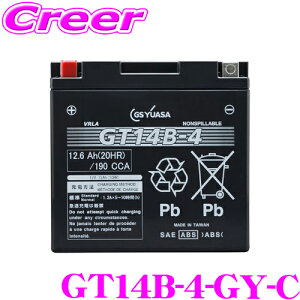 yő2000~OFFN[|IҏI z GSAT GT14B-4-GY-C VRLA(َ) obe[ oCNp t [d 12Vԗp I[goC ֎  eiXt[ \ i yGT14B-4 