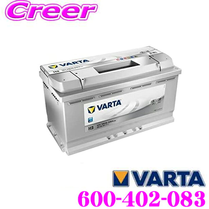 楽天市場 スーパーsale中の購入で500ptプレゼント Varta 600 402 0 シルバーダイナミック 欧州車用バッテリー 端子タイプ Rh ショートコードh3 アウディa4 アバント A5 A6 A6アバント Bmw 3シリーズ 5シリーズ X3 X5 ベンツc Clk E S G クレール