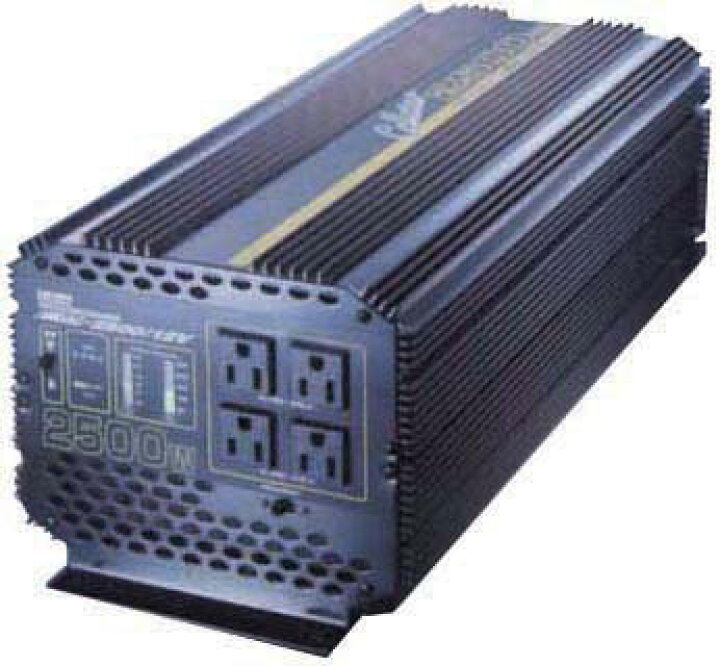 楽天市場 セルスター Dac 2500 12v Dc12v Ac100vインバーター 最大2500w クレールオンラインショップ