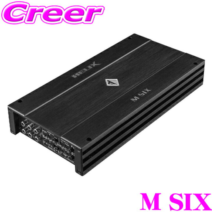 楽天市場】ヘリックス M SIX Mシリーズ パワーアンプ 100W×6ch 