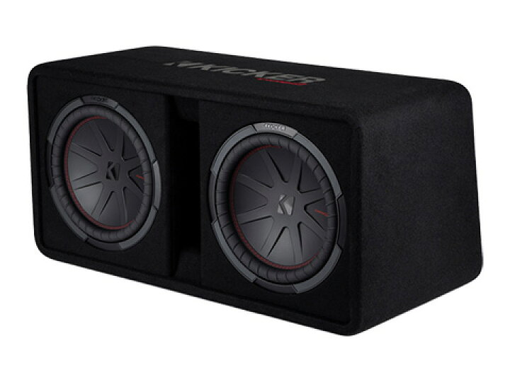 楽天市場】KICKER 48DCWR122 最大入力2000W 30cmウーファー×2搭載 