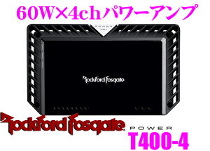 �_���Ȃ�ő�4000�|�C���g�I�v�G���g���[�^RockfordFosgate ���b�N�t�H�[�h POWER T400-4 ��i�o��60W×4ch�p���[�A���v