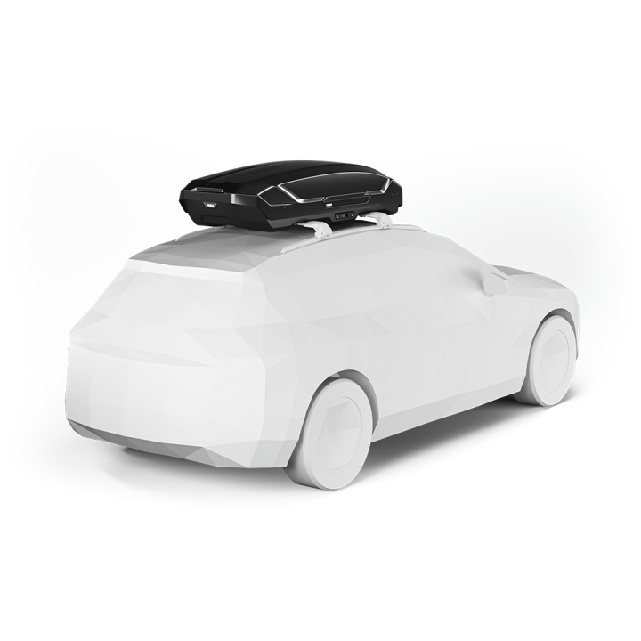 Thule ルーフボックス ※引き取り限定　※東京都北部近郊　お届け可能 TERZO ルーフボックス( THULE )引き取り限定 terzo ルーフキャリア 黒