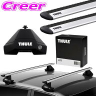 【15日限定】全品P2倍以上 【世界最高水準の安全性!!安心の最長5年保証!!】THULE プリウス 60系 ルーフキ…