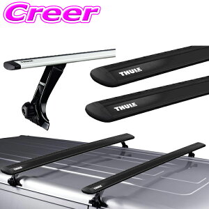 �y���E�ō������̈��S��!!���S�̍Œ�5�N�ۏ�!!�zTHULE �����h�N���[�U�[ GDJ76W ���[�t���[���t ���[�t�L�����A��t2�_�Z�b�g �Ԏ�ʈ�䕪�Z�b�g �t�b�g9512 + �E�C���O�o�[EVO(�u���b�N)7115B �Z