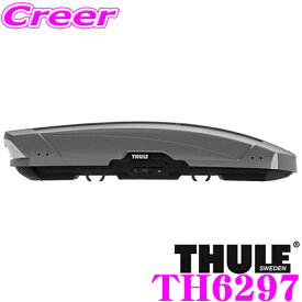 【当店限定!エントリーで全品最大P15倍 4/27 9:59迄】 THULE MotionXT L TH6297 スーリー モーションXT L TH6297 ルーフボックス (ジェットバッグ) 【デュアルオープン/新パワークリック搭載 チタン】