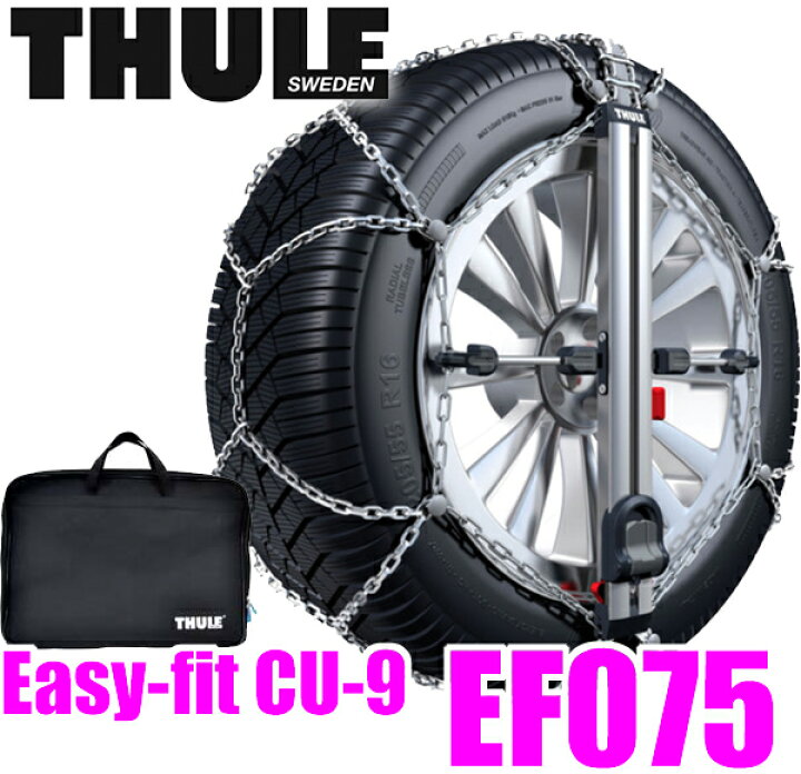 楽天市場】THULE スーリー Easy-fit CU-9 EF075 ギネス認定最速12秒 
