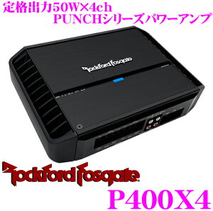 y11/1z_قڑSiP10{I^RockfordFosgate bNtH[h PUNCH P400X4 io50W×2chp[Av yubWڑ200W×2(4)z