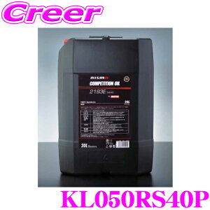 _X2_wŃ|Cg5{I3_10{I^}\NISMO COMPETITION OIL KL050 RS40P GWIC 20L type 2193E 5W40 API SM  jX RyeBV IC vy[ Zp [^[X|