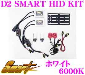 Smart スマート HIDキット D2 SMART HID KIT 6000K 【純正HIDをD2規格に変換】