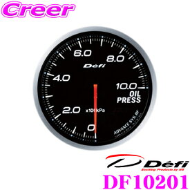 Defi デフィ 日本精機 DF10201 Defi-Link Meter (デフィリンクメーター) アドバンス BF 油圧計 【サイズ：φ60/照明カラー：ホワイト】