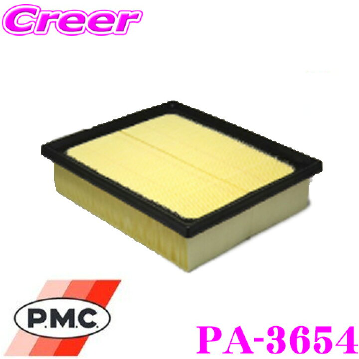 楽天市場】PMC エアフィルター PA-3654 三菱 GK1W エクリプスクロス用 