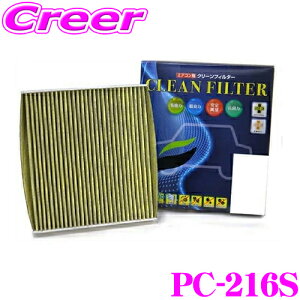 PMC PC-216S エアコン用 クリーンフィルター リーフ ZE系 / ジューク F15系 等 高性能 活性炭 SEKマーク認証 制菌加工 抗ウイルス加工 Sタイプ 脱臭 抗菌 集塵 防カビ 花粉 黄砂 PM2.5 不織布 エアコン