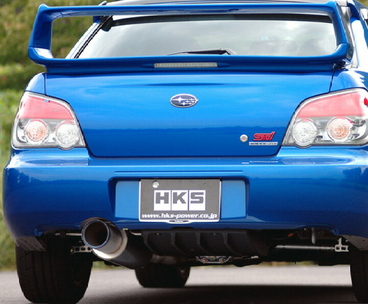 楽天市場】HKS ハイパワースペックR エキゾースト マフラー スバル GH 