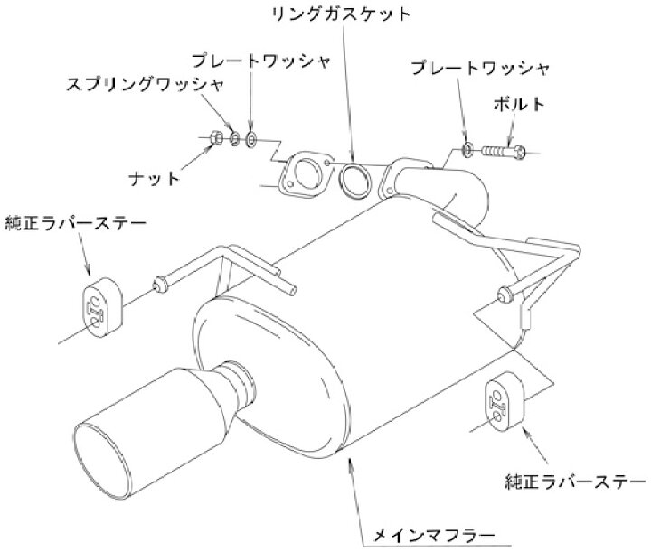 楽天市場】HKS リーガマックスプレミアム エキゾースト マフラー 