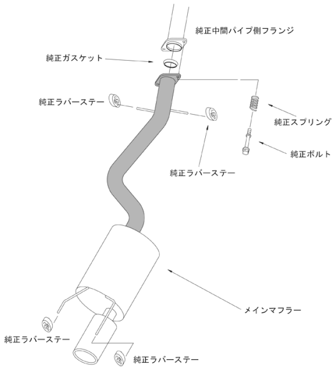 楽天市場】HKS リーガル エキゾースト マフラー トヨタ GF-SXE10 GH