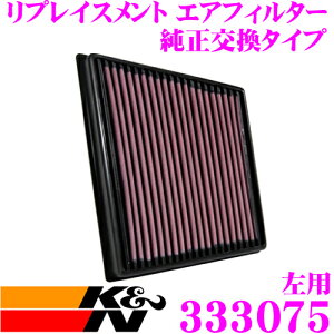 K&N ���������t�B���^�[ 33-3075 �W���K�[ DC3VA F�y�[�X/JA3VA XE/JB3VA XF ���p ���v���C�X�����g �r���g�C���G�A�t�B���^�[ �����i��:T4A6123