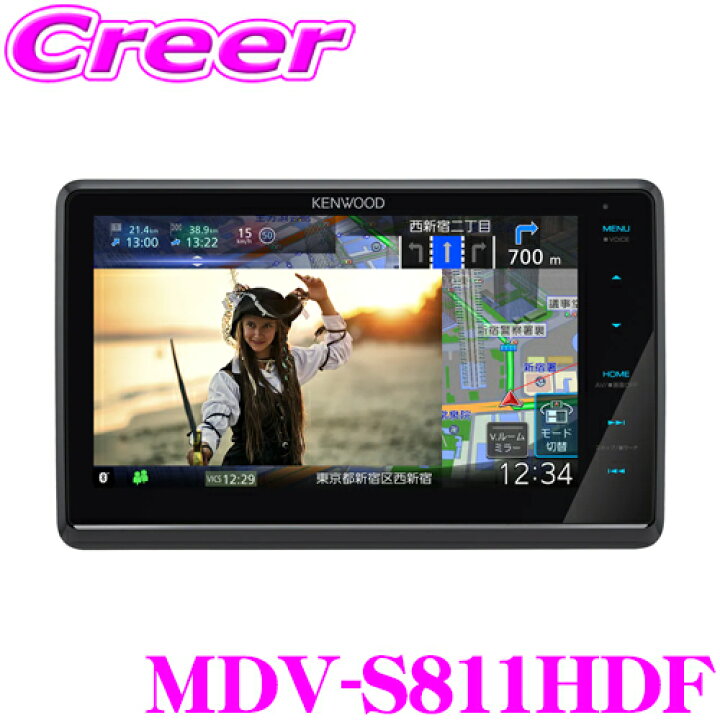 楽天市場】ケンウッド 彩速ナビ type S MDV-S811HDF 8インチ 