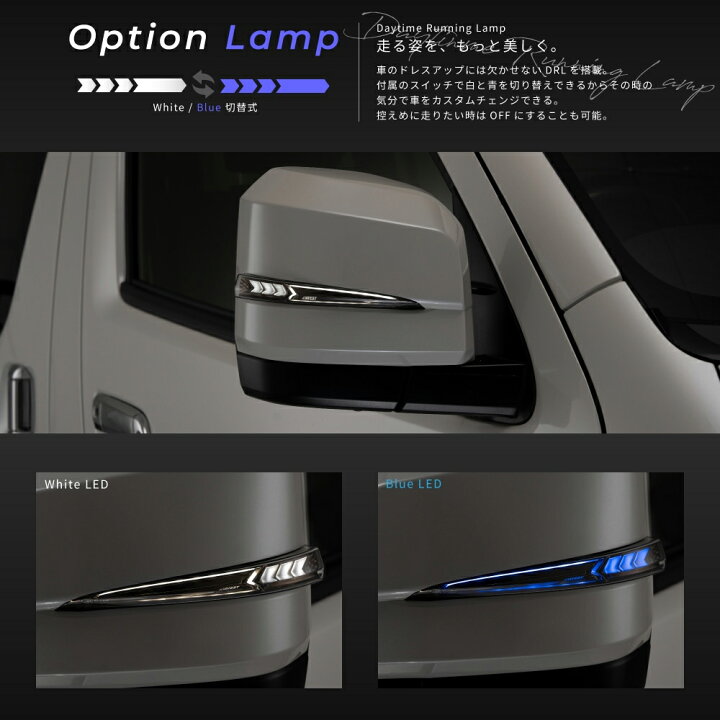 楽天市場】流れるLEDドアミラーウィンカーレンズ ＆ カバー アベスト 