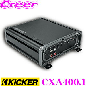 _20l1l^5,000ptȂɁIy1920`zKICKER CXA400.1 300W(2)/150W(4) m TuE[t@[p[Av LbJ[