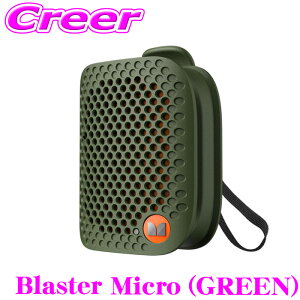 �_���Ȃ�ő�4000�|�C���g�I�v�G���g���[�^MONSTER �E�F�A���u�� �|�[�^�u�� Bluetooth �X�s�[�J�[ �O���[�� Atmic Blaster Micro �A�g�~�b�N �u���X�^�[ �}�C�N�� IPX5 �}�O�l�b�g �n���Y�t���[�ʘb ��
