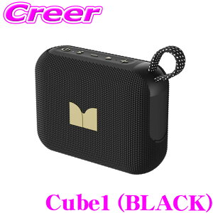 �_���Ȃ�ő�4000�|�C���g�I�v�G���g���[�^MONSTER �|�[�^�u�� Bluetooth �X�s�[�J�[ �u���b�N Cube1 IPX8 �h�� �n���Y�t���[�ʘb �����X�^�[ �L���[�u���� �I�ׂ�3�F MS62113 BK