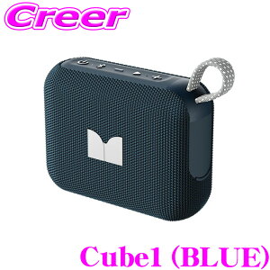 �_���Ȃ�ő�4000�|�C���g�I�v�G���g���[�^MONSTER �|�[�^�u�� Bluetooth �X�s�[�J�[ �u���[ Cube1 IPX8 �h�� �n���Y�t���[�ʘb �����X�^�[ �L���[�u���� �I�ׂ�3�F MS62113 BL