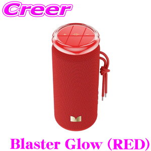 �_���Ȃ�ő�4000�|�C���g�I�v�G���g���[�^MONSTER 20W �|�[�^�u�� Bluetooth �X�s�[�J�[ ���b�h Atmic Blaster Glow �A�g�~�b�N �u���X�^�[ �O���E IPX5 �h�� �n���Y�t���[�ʘb �����A�V�X�^���g Siri Google