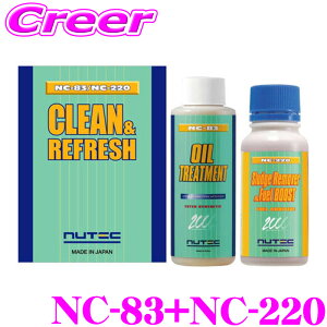 NUTEC CLEAN&REFRESH NC-83 + NC-220 Zbg GWICY RY GW琮 451903 j[ebN ADDITIVE