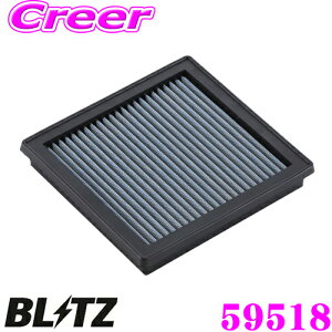 BLITZ ubc GAtB^[ WN-227B 59518 Y tFAfBZ(Z34/HZ34)p TXp[GAtB^[LM SUS POWER AIR FILTER LM iAY120-NS050Ήi