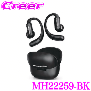 �y�撅50���z�S�i�ő�600�~�����X�g MONSTER Bluetooth �m�C�Y�L�����Z�����O �C���z�� �u���b�N Open Ear AC550 IPx4 �h�� �C���t�H�� �m�C�L���� �u���[�g�D�[�X �����X�^�[ MH22259 BK