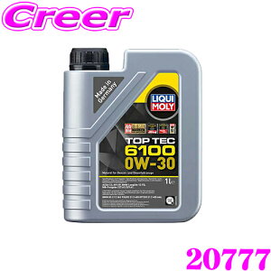LIQUI MOLY L 20777 gbvebN 6100 0W-30 1L DꂽptH[}XƃOCt\ GWIC  K\ fB[[p