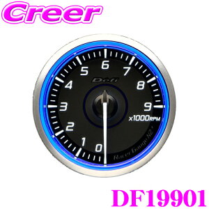Defi Racer Gauge N2 Plus DF19901 60 ^R[^[ 9000RPM u[ zCg [T[Q[W N2 vX {@ ftB PƓ