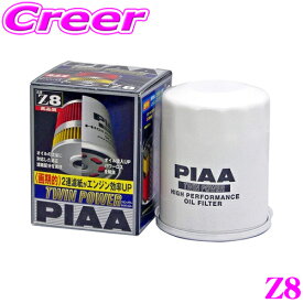 【当店 必ずP5倍！※要エントリー】 PIAA ツインパワーオイルフィルター Z8 高機能国産ガソリン車専用エレメント 【ろ紙の2段階構造によりエンジン効率UP!】