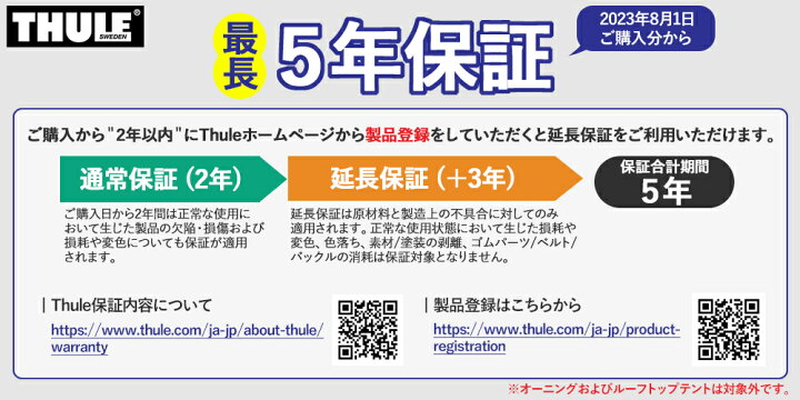 楽天市場】【確率1/2】1等なら全額ポイント還元！3/1限定THULE ルーフ  