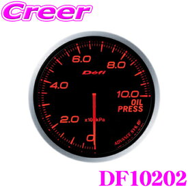 Defi デフィ 日本精機 DF10202 Defi-Link Meter (デフィリンクメーター) アドバンス BF 油圧計 【サイズ：φ60/照明カラー：アンバーレッド】